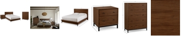 Furniture Oslo Bedroom Furniture, 3-Pc. Set (California King Bed, Nightstand & 5 Drawer Chest), Created for Macy's